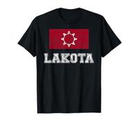 Lakota Flagge I Sioux Männer Frauen Kinder T-Shirt T-Shirt
