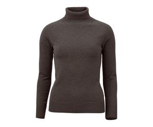 Laksen Damen Strickpullover Westminster mit Rollkragen Biscuit S