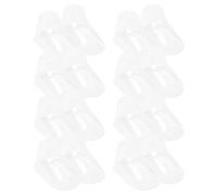 LALADEFIEE 100 Stück Transparente Pvc Babyschuhhalter für Kleinkinder Stabile Schuhspanner zur Verlängerung der Schuhlebensdauer Praktisches Display für Babysocken und Schuhe