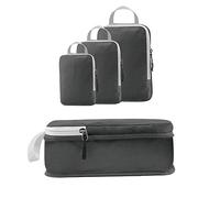 LALADEFIEE 3 Stück wasserdichte Reise Kompressionstaschen Teiliges aus Robustem Nylon für Kleidung und Koffer Platzsparender Organizer für Urlaub Backpacking und Alltag Langlebige