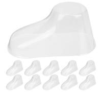 LALADEFIEE 50 Paar Schuhspanner 8cm aus Robustem PVC Transparenter Kleinkind Schuhformer Schuh Displayhalter für Babyschuhe und Babysocken