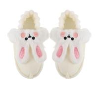 LALADEFIEE Flauschige Herausnehmbare Kunstpelz Einlegesohlen für Clogs Warme Hausschuh Innensohlen Weiche Winter Schueinlagen 1 Paar