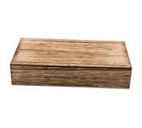 LALADEFIEE Holzschatulle Für Schmuck Aufbewahrungsbox Aus Holz Schmuckschatulle Mit Schaumstoffeinlage Bruchfeste Schmuckbox Für Halsketten Armbänder Ohrringe Und Uhren Für Nachttisch Oder