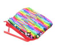 LALADEFIEE Kleine Pailletten Umhängetasche aus Leichtem Verschleißfestem Material mit Schulterriemen für Mädchen Modische Kinder Geldbörse für Alltag und Party