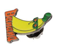 LALADEFIEE Leichte Langlebige Metall emaille Brosche Banane Niedlicher Frucht anstecker für Rucksack Jacke Hut und Shirt Vielseitig Einsetzbar als Coole Schmuckverzierung für Frauen und