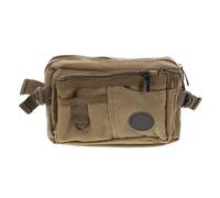 LALADEFIEE Multifunktionale Canvas Bauchtasche Geräumige Gürteltasche aus Segeltuch für Reisen und Festivals für Bargeld und Wertgegenstände
