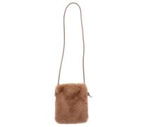 LALADEFIEE Plüsch-Umhängetasche Damen Handytasche Klein Für Handy Mit Moderater Kapazität Für Geldbörse Lippenstift Und Alltag Strand Party Shopping Dating