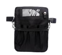 LALADEFIEE Schwarze Werkzeug Gürteltasche aus Nylon mit Mehreren Taschen und Verstellbarem Gürtel Praktische Einstellbare Hüfttasche für Pflegepersonal und Medizinische Instrumente