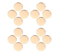 LALAFINA 30 Vintage Metallknöpfe 25mm Gold für Blazer Mäntel Strickjacken Runde Nähknöpfe aus Zinklegierung für Anzüge Selbstgemacht Schneiderzubehör