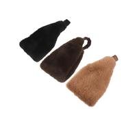 LALAFINA Kunstpelz Stirnbänder Warmes und Elastisches Stirnband 3 Stück-pack für Damen aus Stoff Breites Winddichtes Ohrenschützer Haarband für Winter und Ski