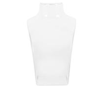 LALAFINA Stück Transparenter Schmuckständer 3 Acryl für Halsketten | Selbstgemacht Halskettenbüste, Schlichtes Elegantes Design, Platzsparend für Schmucksammlungen und Schminktische