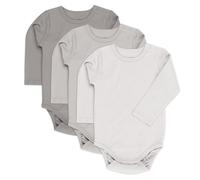 LaLoona Body Langarm 3er Pack - Natur - Gr. 86/92