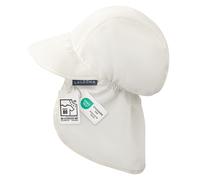LaLoona Schirmmütze mit Nackenschutz UPF 80 - Offwhite - Gr. 43-45