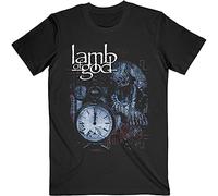 Lamb Of God 'Circuitry Skull Recolor' (Black) T-Shirt (x-Large)