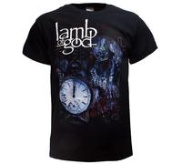 Lamb Of God Circuitry Skull T-Shirt - Offizielles Merchandise M Schwarz