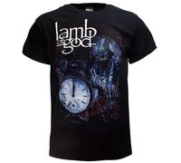 Lamb Of God Circuitry Skull T-Shirt | Offizielles Merchandise S Schwarz