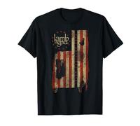 Lamb of God Pure American Metal Flag T-Shirt