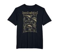 Lamb of God Skull Collage T-Shirt, Herren Große Größen, Schwarz, 2X Tall