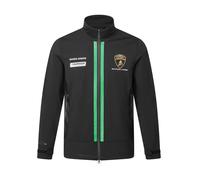 Lamborghini Team Kinder Softshell Jacke schwarz 128