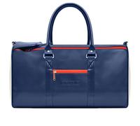 Lambretta - Reisetasche, Retro, Sport (Marineblau/Weiß) Einheitsgröße