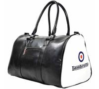 Lambretta Retro Sports Bag Tasche 23 x 40 x 25 T20064S-BLK/WHT Größe:Einheitsgröße