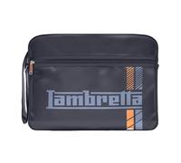 Lambretta Unisex Retro Flugtasche, Schwarz , Einheitsgröße, Racing Stripe Flight