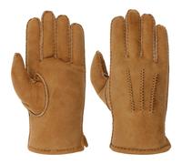 Lambskin Fingerhandschuhe by Pearlwood hellbraun 8 1/2 HS