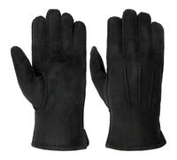 Lambskin Fingerhandschuhe by Pearlwood schwarz 8 1/2 HS