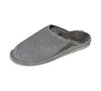 Lammfell Hausschuhe Frau Holle Premium Damen Fellschuhe aus 100% Merino Schaffell Größe EUR 42, Farbe Grau