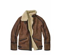 Lammfelljacke Aviator Mey & Edlich Braun 54 Herren