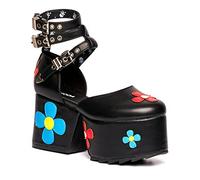 LAMODA - Trophy Chunky Platform Wedge Boots, EU 41