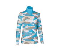 LaMunt Ivana Tech Arty L/S - Fleece-Sweatshirt - Damen I42 D36 Light Blue/Brown