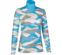 LaMunt Ivana Tech Arty L/S - Fleece-Sweatshirt - Damen I44 D38 Light Blue/Brown