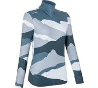 LaMunt Ivana Tech Arty L/S - Fleece-Sweatshirt - Damen I48 D42 Blue/Light Blue