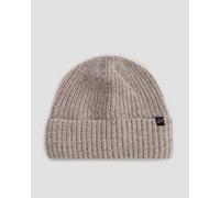 LaMunt Damen Martha Logo Knit Mütze (Beige, Einheitsgröße)