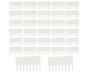LAMXD 8 Pins Knit Blocker & Pin Kit, Knit Blocking Combs - 32 Combs for Blocking Stricking, Crochet, Lace or Needlework Projects - for use with Blocking Mats for Knitting Mat