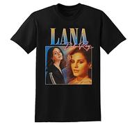 Lana Del-Rey Vintage T-Shirt Funny Men Cotton Black Tees Streetwear XXL