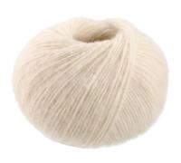 LANA GROSSA Airy | Flauschige Netzgarnstruktur aus 40% Baumwolle gefüllt mit 18% Merino- und 42% Baby Alpaka Fasern | Handstrickgarn | 50g Wolle zum Stricken & Häkeln | 170m GarnFB 13