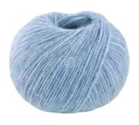 LANA GROSSA Airy | Flauschige Netzgarnstruktur aus 40% Baumwolle gefüllt mit 18% Merino- und 42% Baby Alpaka Fasern | Handstrickgarn | 50g Wolle zum Stricken & Häkeln | 170m GarnFB 3