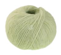 LANA GROSSA Airy | Flauschige Netzgarnstruktur aus 40% Baumwolle gefüllt mit 18% Merino- und 42% Baby Alpaka Fasern | Handstrickgarn | 50g Wolle zum Stricken & Häkeln | 170m GarnFB 19