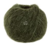 LANA GROSSA Alpaca Air II | Leichtes Schlauchgarn mit Baumwolle | Handstrickgarn aus 50% Alpaka (Baby), 27% Polyamid, 14% Baumwolle & 9% Schurwolle (Merino) | 50g Wolle, Stricken & Häkeln | 140m FB 25