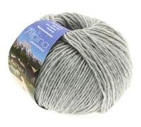 Lana Grossa Alpina Landhauswolle 4 - Silbergrau
