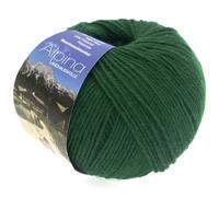 LANA GROSSA Alpina | Landhauswolle und Trachtengarn, waschmaschinenfest | Handstrickgarn aus 80% Schurwolle & 20% Polyamid | 100g Wolle zum Stricken & Häkeln | 210m Garn 16