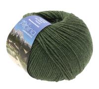 LANA GROSSA Alpina | Landhauswolle und Trachtengarn, waschmaschinenfest | Handstrickgarn aus 80% Schurwolle & 20% Polyamid | 100g Wolle zum Stricken & Häkeln | 210m Garn