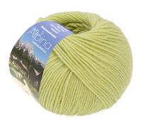 LANA GROSSA Alpina | Landhauswolle und Trachtengarn, waschmaschinenfest | Handstrickgarn aus 80% Schurwolle & 20% Polyamid | 100g Wolle zum Stricken & Häkeln | 210m Garn 71