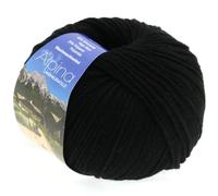 LANA GROSSA Alpina | Landhauswolle und Trachtengarn, waschmaschinenfest | Handstrickgarn aus 80% Schurwolle & 20% Polyamid | 100g Wolle zum Stricken & Häkeln | 210m Garn 9