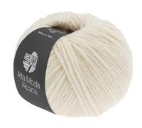 LANA GROSSA Alta Moda Alpaca | Kettengarn aus Alpaka (Baby) | Handstrickgarn aus 90% Alpaka (Baby), 5% Schurwolle (Merino) & 5% Polyamid | 50g Wolle zum Stricken & Häkeln | 140m Garn 14