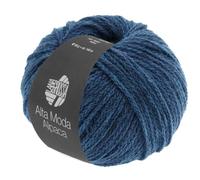 Alta Moda Alpaca von Lana Grossa, Petrol/Royal meliert, aus Alpaka