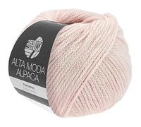 LANA GROSSA Alta Moda Alpaca | Kettengarn aus Alpaka (Baby) | Handstrickgarn aus 90% Alpaka (Baby), 5% Schurwolle (Merino) & 5% Polyamid | 50g Wolle zum Stricken & Häkeln | 140m Garn 84