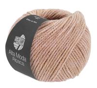 LANA GROSSA Alta Moda Alpaca | Kettengarn aus Alpaka (Baby) | Handstrickgarn aus 90% Alpaka (Baby), 5% Schurwolle (Merino) & 5% Polyamid | 50g Wolle zum Stricken & Häkeln | 140m Garn FB 100